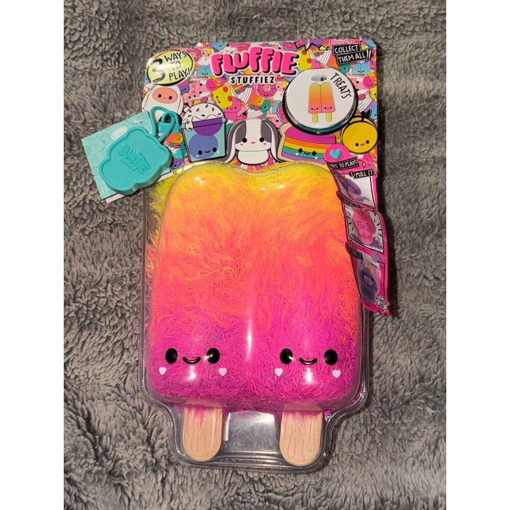 Fluffie Stuffiez Ice Pops Soft Fidget Plush